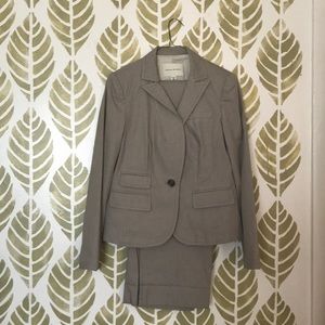 Tan Business Suit
